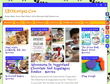 Tablet Screenshot of eborecipes.com